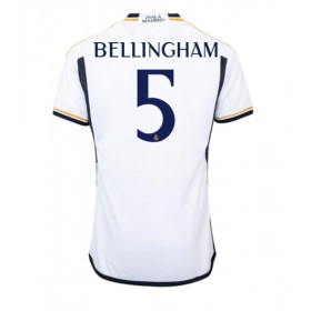 Herren Fußballbekleidung Real Madrid Jude Bellingham #5 Heimtrikot 2023-24 Kurzarm